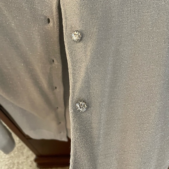 Silver sparkly cardigan - Picture 2 of 2